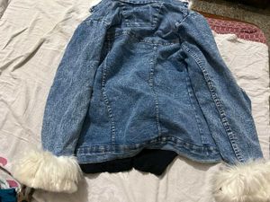 Top And Denim Jacket Combo