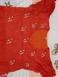 Elegant Embroidered Dress