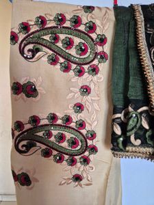 Beautiful Dress Material With Sequins Work