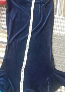 on sale!!! velvet blue dress