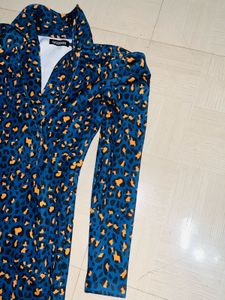 Leopard Print Midi Bodycon