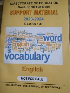 English Support Material For Class 11th