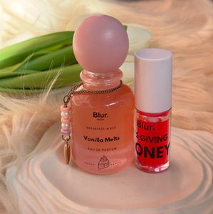 Blur Vanilla Melts perfume  &amp; Honey Juicy lip Oil