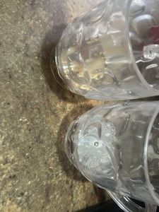 Vintage Crystal Mugs - Set of 2