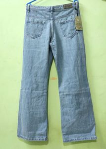 PRICE DROP Blue STRAIGHT RIBBED Jeans For Women