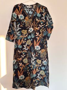 Floral Print Midi Dress