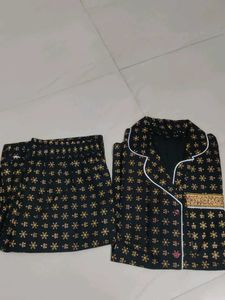 Floral Print Pajama Set