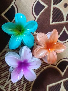 Flower Claw Clip