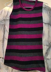 Striped Sleeveless Top