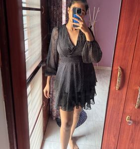 Chic Polka Dot Mini Dress