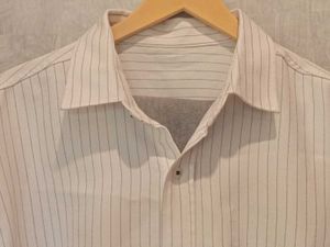Striped Button-Down Shirt