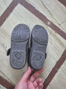 Girls Black School Shoes