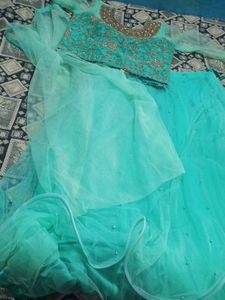 Gorgeous Blue Ethnic Gown