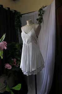 Forever 21 White Flowy Dress