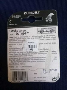 Duracell C Batteries
