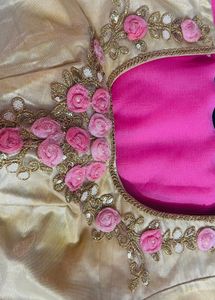 Baby Pink Saree