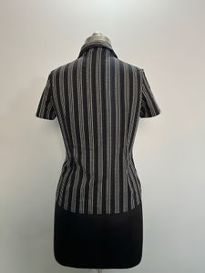 Striped Button-Down Shirt
