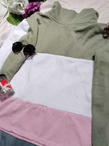 Colorblock Half-Zip Fleece Sweatshirt | Cozy Winte
