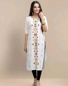 Elegant White Kurta