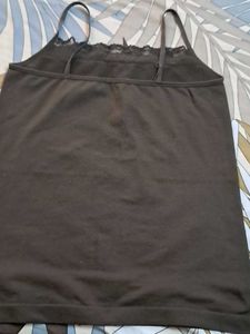 Three Camisole  Top In Imported Fabric