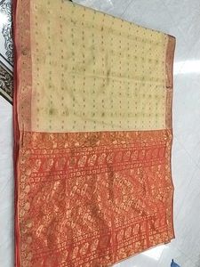 New Golden Colour Saree