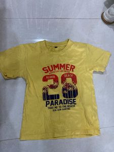 Lemon Yellow T Shirt