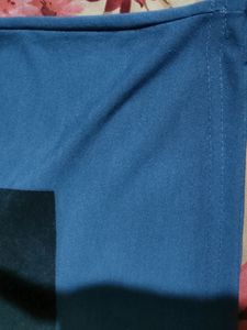 Blue Black Colored Full Sleeve T Shirt