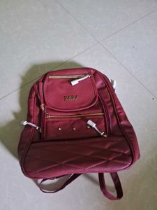 Maroon Backpack
