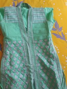 Green Kurta Set &amp; Suit