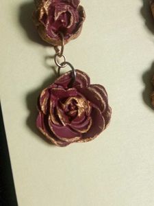 Rose Drop Earrings