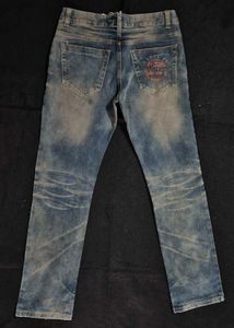 Adorable Club Korean Dusty Washed Jeans