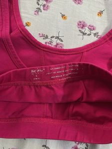 Pink Sports Bra- New