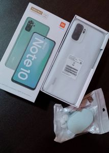 Redmi Note 10 4GB/64GB (Frost White) + Free Earpod