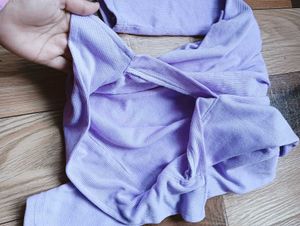 Lavender Long Sleeve Top