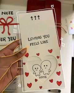 Handmade &#39;A Note For You&#39; Card