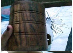 Wooden Money Bank  Water Tank Shaped