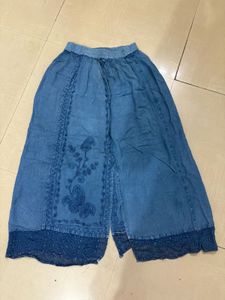Bohemian A-line Cotton skirt