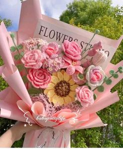 Crochet Flower Bouquet