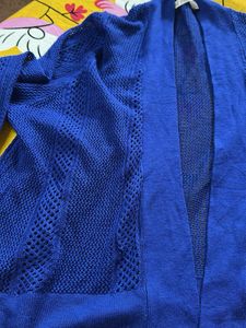 Blue Knit shrug