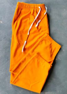 Orange Jogger Pants