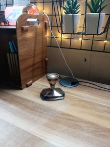 SILVERPLATE CANDLE STICK HOLDERS