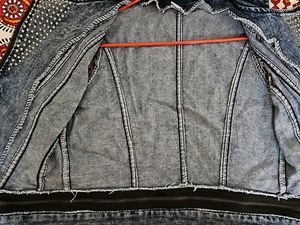 Sleeveless Denim Jacket