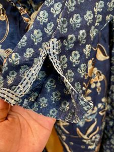 Biba Embroidered &amp; Printed Palazo Kurta Set