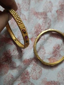 Golden Bangle Set