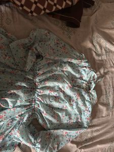 Floral Print Kurta Set