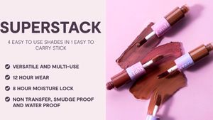 Gush Super Stack 4 In 1 Liquid Lipstick