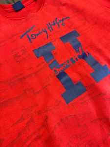 Tommy Hilfiger Red Crewneck