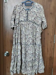 Floral Tiered Midi Dress