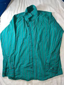 Striped Green Shirt