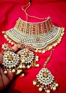Bridal Kundan Jewelry Set new And Not Used